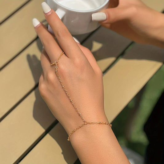 Αλυσίδα δαχτυλίδι-βραχιόλι